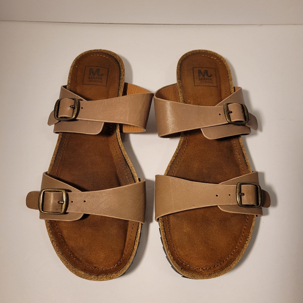 Mark Jenkins Buckle Leather sandals